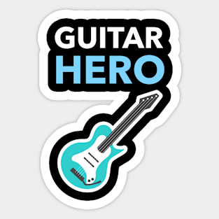 Guitar Hero Sticker